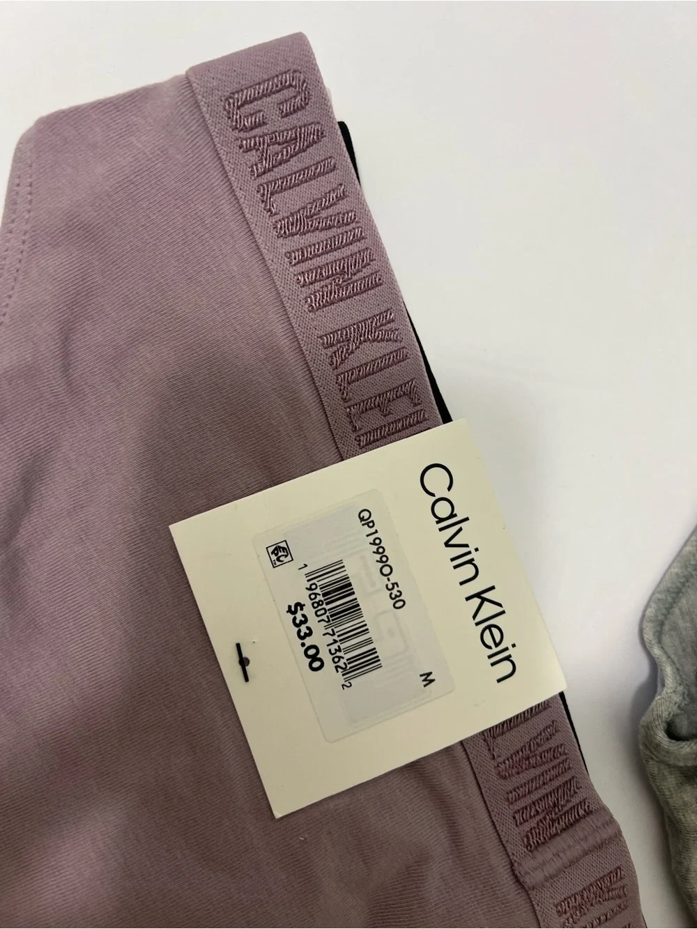 NWT Calvin Klein Bikini Briefs 3-Pack - Light Blue, Mauve & Gray